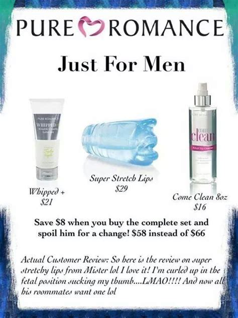 pure romance for men|More.